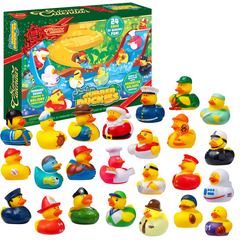 2025 24 Days Advent Calendar Countdown Working Rubber Ducks