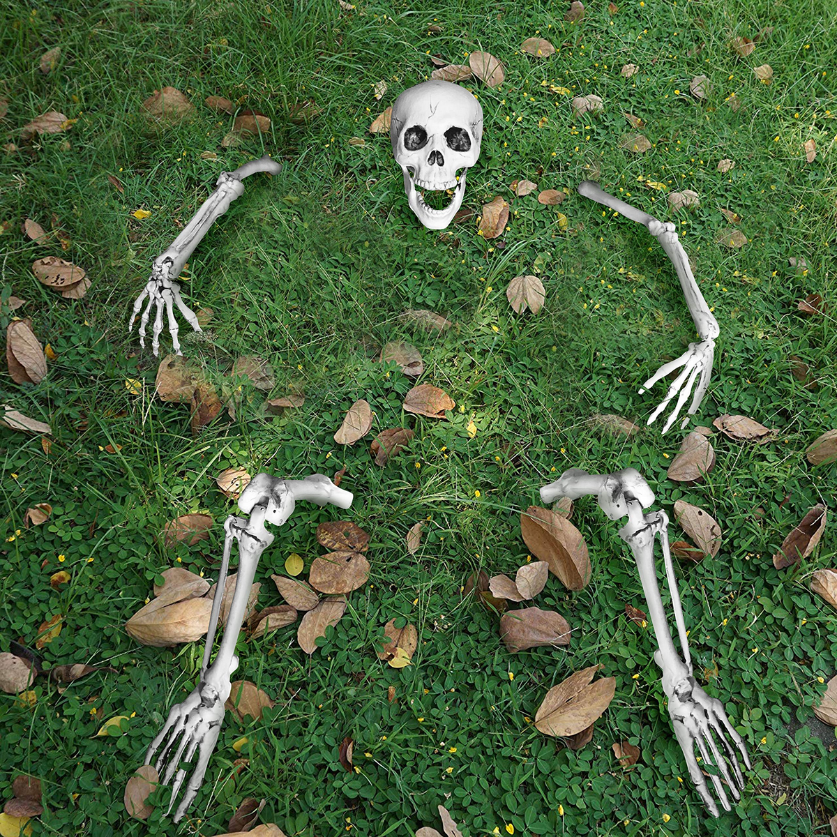 Life Size Groundbreaker Skeleton Stakes