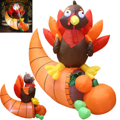 Large Thanksgiving Gobbles the Turkey (6 ft)