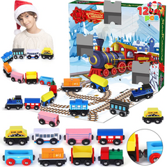 2025 Advent Calendar Wooden Train