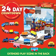 2025 Advent Calendar Wooden Train