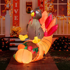 Large Thanksgiving Gobbles the Turkey (6 ft)