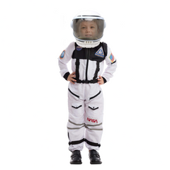 Child Unisex Astronaut Costume with Helmet