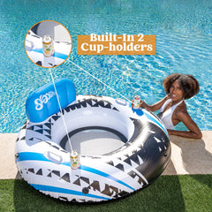 SLOOSH - Lake Tube with Backrest