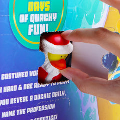 2025 24 Days Advent Calendar Countdown Working Rubber Ducks