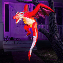 5ft Tall Hanging Flying Dragon Inflatable