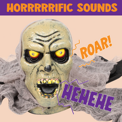 Ground Breaker Zombie With Sound And Flashing Eyes