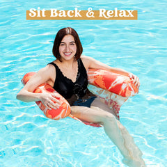 SLOOSH - 4-in-1 Inflatable Pool Hammock, 3 Pack