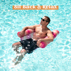 SLOOSH - 4-in-1 Hammock Inflatable Pool Float, 3 Pack