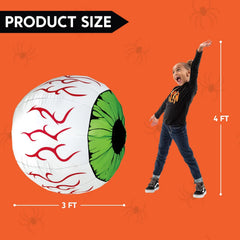 3ft Tall Creepy Eyeballs Inflatable