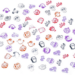 Halloween Assorted Self-ink Stamps