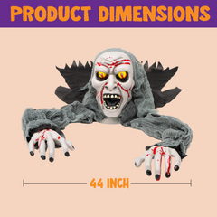 Halloween Light-up Zombie Groundbreaker Animated