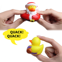 2025 24 Days Advent Calendar Countdown Working Rubber Ducks
