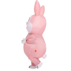 Full-body Pink Bunny Inflatable Costume