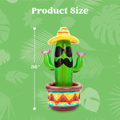 SLOOSH - Inflatable Cactus Cooler With Sombrero