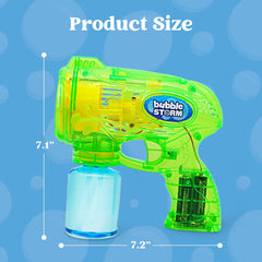 2 pieces Bubble Guns Green Blue