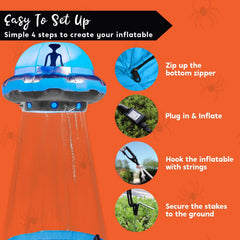 8ft UFO Inflatable
