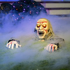 Halloween Light-up Zombie Groundbreaker Animated