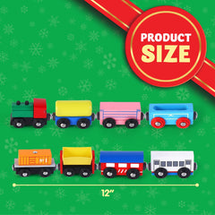 2025 Advent Calendar Wooden Train