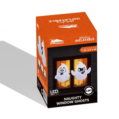 2.6ft Tall Naughty Window Ghost Inflatable, 2 Pcs