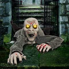 Halloween Light-up Zombie Groundbreaker Animated