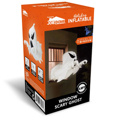 3.5ft Halloween Flying Ghost Broke Out from Window