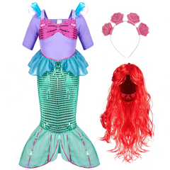 Child Girl Mermaid Costume