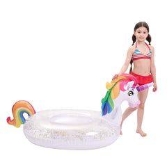 SLOOSH -  Unicorn with Glitters Pool Float