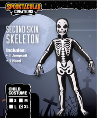 Second Skin Skeleton Costume - Child