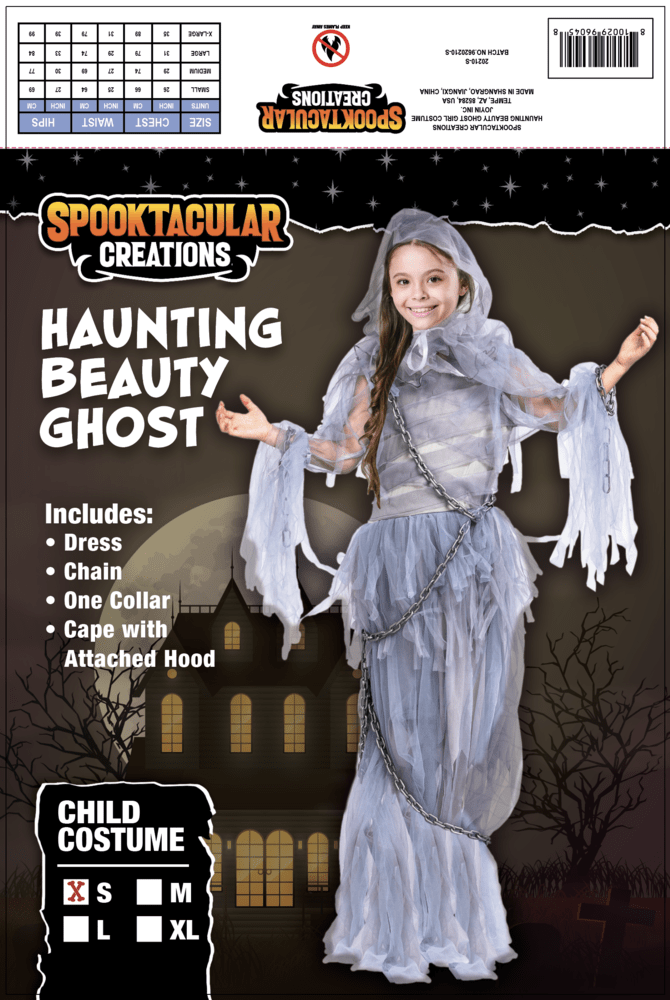Haunting Beauty Ghost Girl Costume - Spooktacular Creations