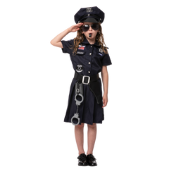 Girls Police Costume For Role Play Cosplay