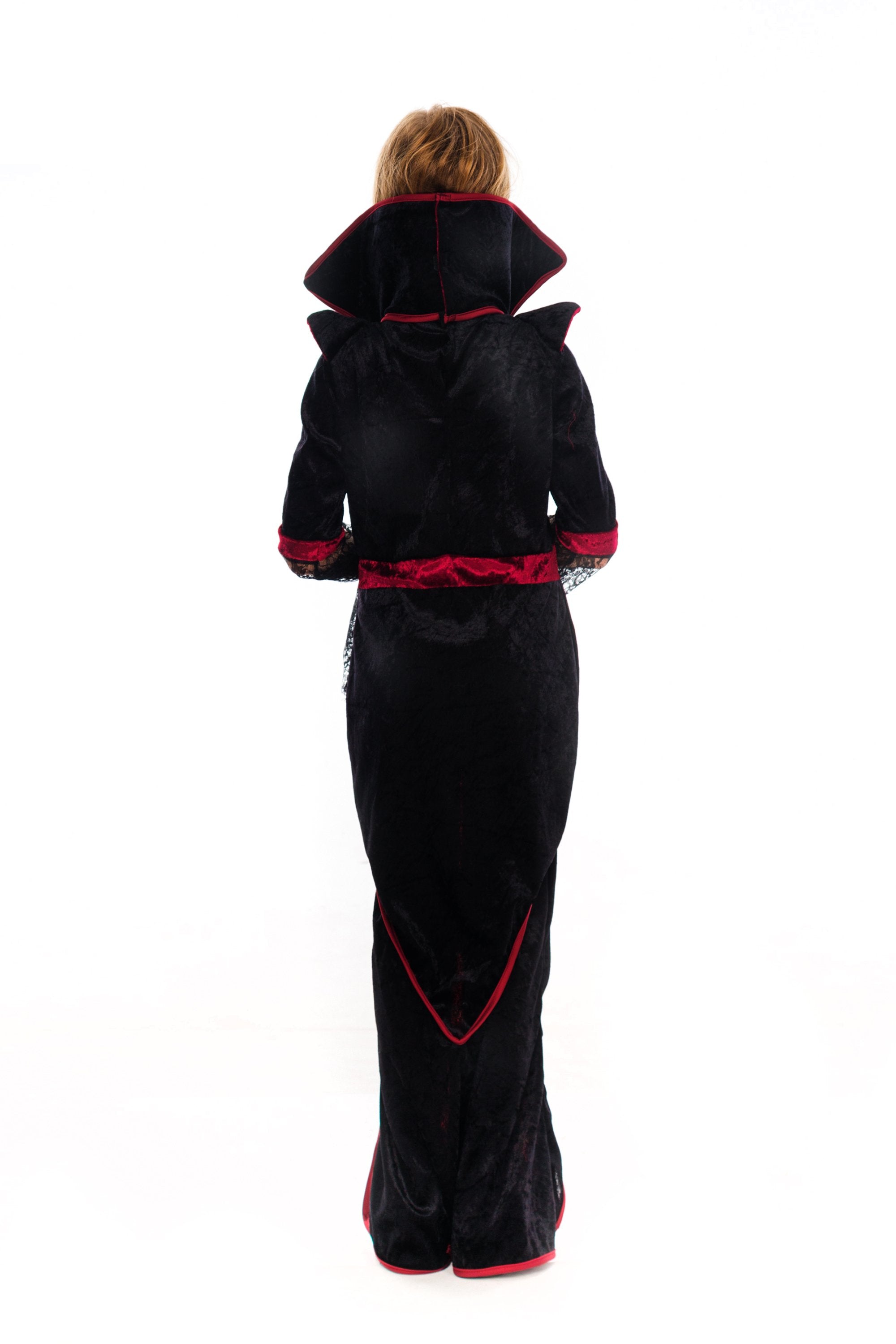 Royal Vampire Costume for Girls Deluxe Set - Spooktacular Creations