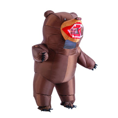 Inflatable Costume Full Body Bear Air Blow-up Deluxe Halloween Costume - Adult Size - Spooktacular Creations