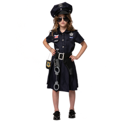 Girls Police Costume For Role Play Cosplay